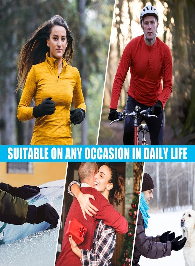 Cierto Winter Gloves Men Women: Touch Screen Thermal Cold Weather Gloves,Mens Womens Windproof Warm Gloves for Running Hiking Cycling Driving - Image 5